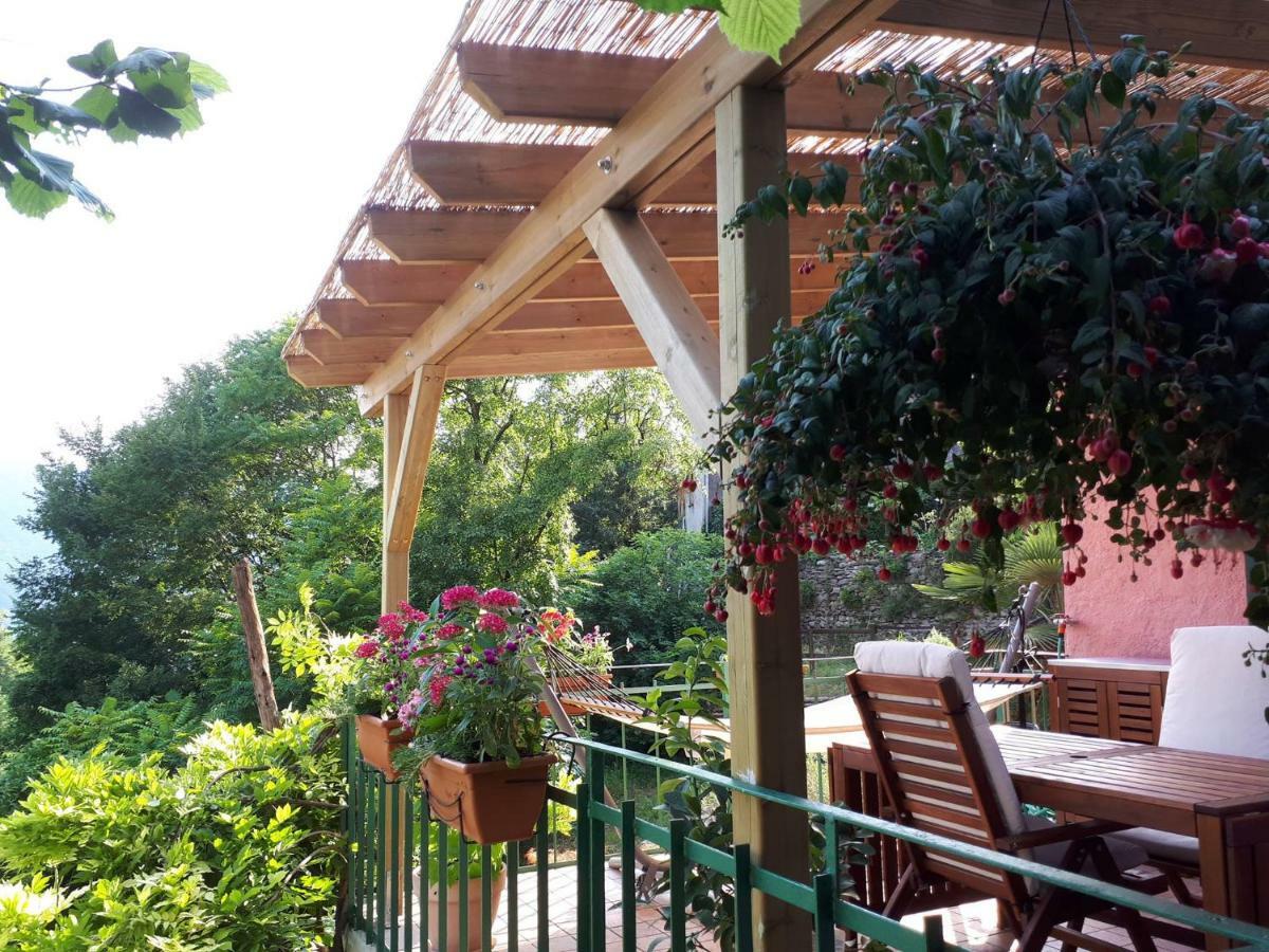 La Casa Rosa Di Segusino With Spa Jacuzzi In Garden Sequsino Exterior foto