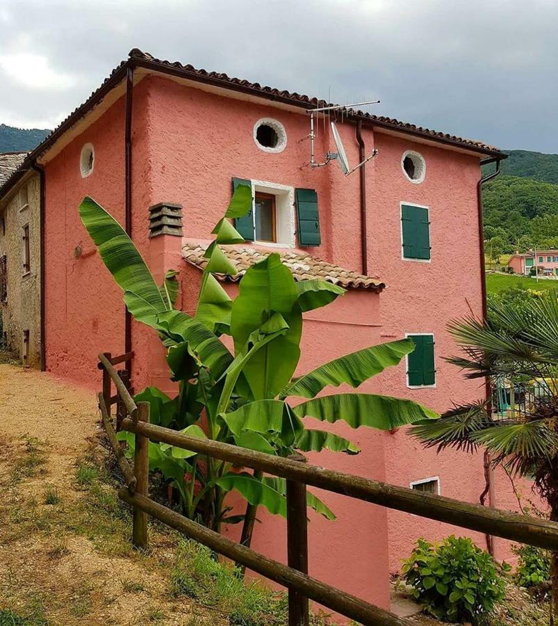 La Casa Rosa Di Segusino With Spa Jacuzzi In Garden Sequsino Exterior foto
