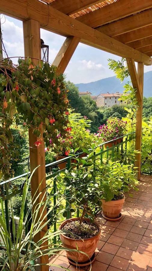 La Casa Rosa Di Segusino With Spa Jacuzzi In Garden Sequsino Exterior foto